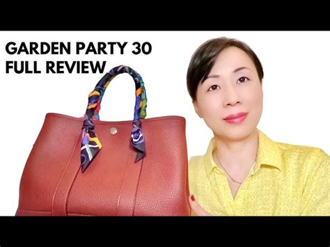 hermes garden party wear and tear